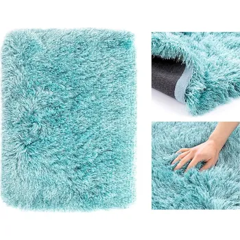 Koberec Koberec AmeliaHome Floro tyrkysový, velikost 100x150