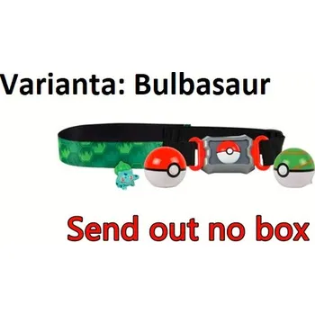 Pásek Pokémon Clip ´n´ Go s pokeballem Varianta: Bulbasaur, Balení: bez krabice