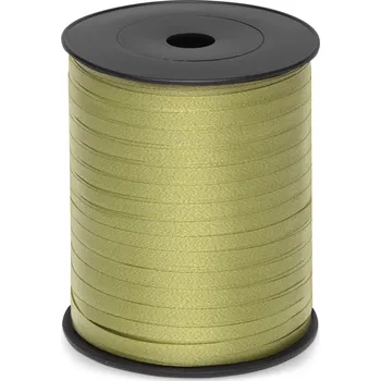 Stuha Plastová PP stuha Liscio 6800 E line 4,75mm x 500m - 11 OLIVOVĚ ZELENÁ
