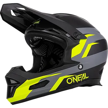 Cyklistická přilba helma O'Neal Fury Stage - Black/Yellow M