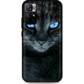 Pouzdro na mobilní telefon Kryt Xiaomi Poco M4 Pro 5G silikon Dark Cat (obal neboli pouzdro na Xiaomi Poco M4 Pro 5G)