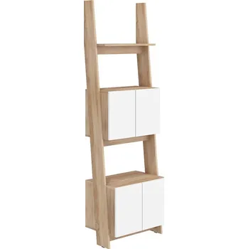 Vinotéka Regál Rack 60cm 2D Dub Sonoma/Bílá