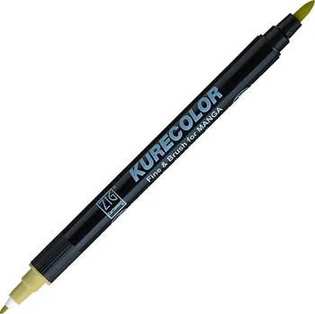 KURETAKE ZIG Kurecolor Fine & Brush, 140 Mellow Yellow