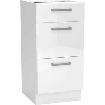 Kuchyňská skříňka Kuchyňská Skříňka Vita D40s3 Bílá/Lesk