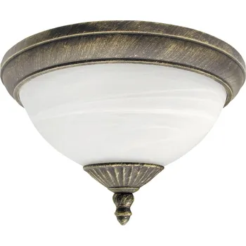 Venkovní osvětlení Rabalux 8377 MADRID - Venkovní stropní lustr 2 x E27, IP43, Ø 33,5cm (Venkovní rustikální stropní svítidlo IP43)