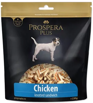 Pamlsek pro psa Prospera Plus Chicken Sandwich 230 g