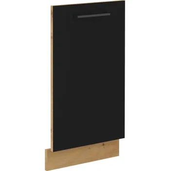 Kuchyňská skříňka Dvířka pro vestavnou myčku Modena 713x446 černá/dub artisan