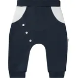 Kojenecké bavlněné tepláčky New Baby The Best grafitové vel.86