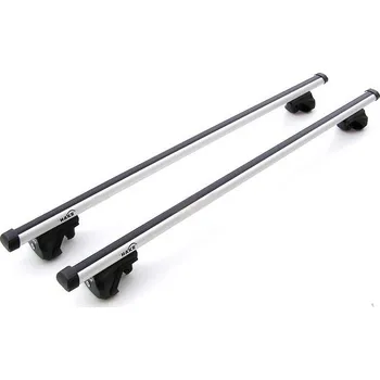 Příčník na automobil Příčníky Hakr FIAT DOBLO s podélníky, ALU tyče, 2000-2009