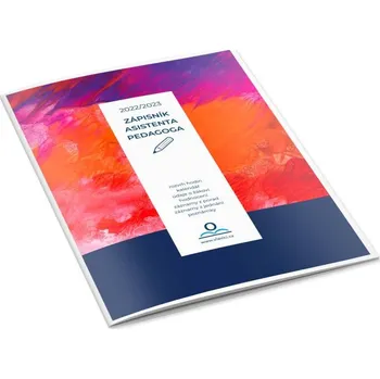 Zápisník Nakladatelství V lavici Zápisník pro asistenta pedagoga 2022/2023