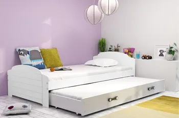 Dětská postel BMS GROUP Lili 90 x 200 cm bílá