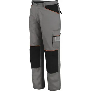 montérky INDUSTRIAL STARTER SHOT pracovní kalhoty montérkové šedé Velikost: XL