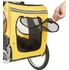Přívěsný vozík pro psa M Wave 640050 cyklovozík pro mazlíčky žlutý/černý