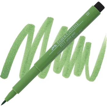 FABER-CASTELL PITT Artist Pen B, 167 green olive