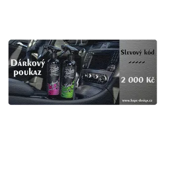Elektronický dárkový poukaz - 2 000 Kč