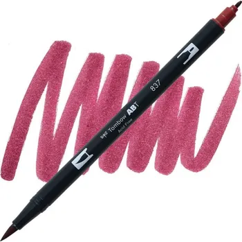 TOMBOW ABT akvarelový Dual Brush Pen, wine red 837