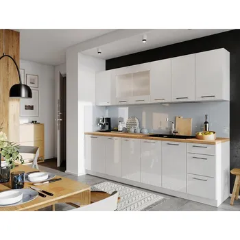 Kuchyňská linka Kuchyňská Linka Vita 260 Bílá/Lesk Bb