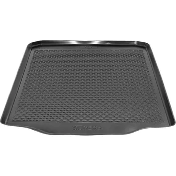 Vana do kufru Škoda Superb II-Plastový koberec do kufru Zubří