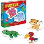 ALEXANDER Baby puzzle Zvířátka v ZOO 6v1 (2-7 dílků)