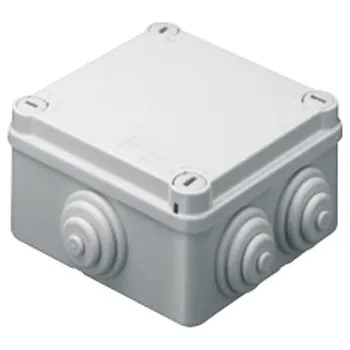Elektroinstalační krabice Krabice GW44024 s vývodkou IP55,100x100x50 GEWISS GW44024