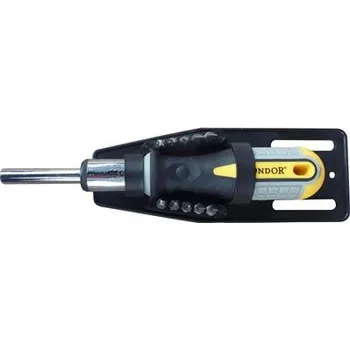 Šroubovák s plochými i křížovými nástavci 11ks