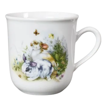 Porcelánový dětský hrneček Králíčci - 170 ml