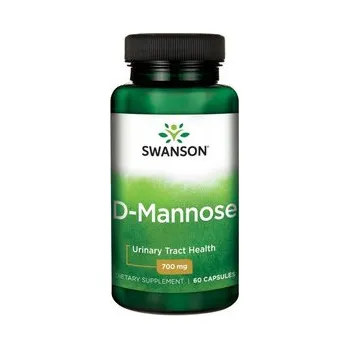 Swanson D-Mannose Doplněk stravy s obsahem D-manózy 60 ks, kapsle, 700 mg
