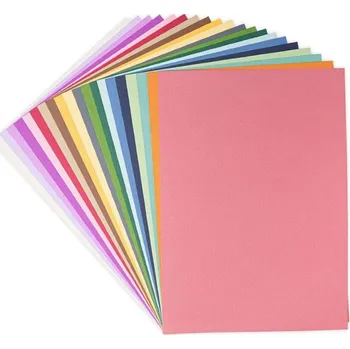 Umělecký papír Sizzix Sada jednobarevných papírů A4 (80ks)