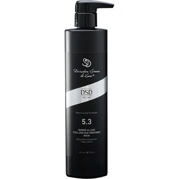 Vlasová regenerace Divination Simone Deluxe DSD Dixidox Deluxe Steel and Silk Treatment Mask č. 5.3L 500 ml OBNOVUJÍCÍ MASKA OCEL A HEDVÁBÍ 500 ml č. 5.3L