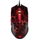 E-Blue Myš Auroza EMS636 Hexagon, 2500DPI, optická, 6tl., 1 kolečko, drátová USB, černá, herní (PC)