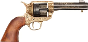 Replika zbraně Denix Replika Revolver Colt Peacemaker 45 USA 1886 černý/zlatý
