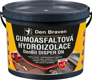 Hydroizolace Den Braven DenBit Disper DN 11008BI černá 5 kg 