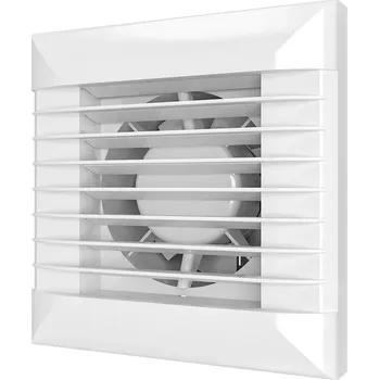 Domácí ventilátor Ventilátor do koupelny Dalap 100 LEA s automatickou žaluzií bez přídavných funkcí, Ø 100 mm