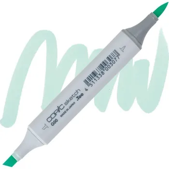 Lihová fixa COPIC Sketch oboustranná Brush & Chisel, G00 Jade green