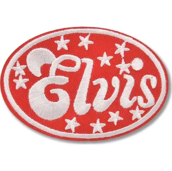 Nášivka Moto nášivka Elvis 8 cm x 5 cm