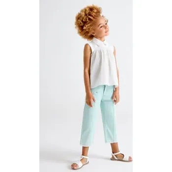 Dívčí džíny dívčí cropped straight džíny Mayoral 3589-91 velikost 116