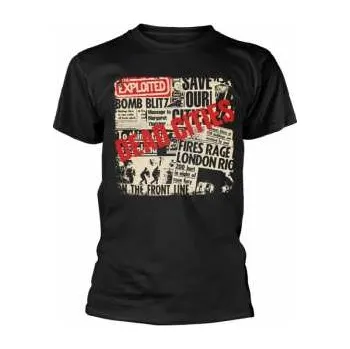Merch The Exploited: Tričko Dead Cities S 2023