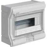 Rozvodnice nástěnná vector II, IP65, 1-řadá, 8+2 mod. /V508A/ HAGER VE110L