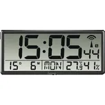 Hama Jumbo, digitální nástěnné hodiny, řízené rádiovým signálem, černé