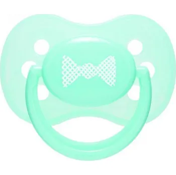 Canpol babies Pastels dudlík kaučukový třešinka 0-6 m, zelený