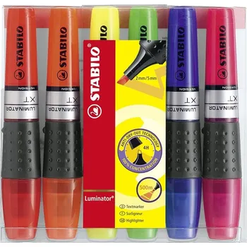 Zvýrazňovač STABILO LUMINATOR, 6ks