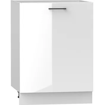 Kuchyňská skříňka Kuchyňská Skříňka Oscar D60pc Pl bílá lesk/bílá