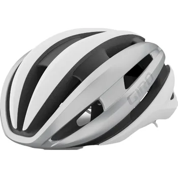 Cyklistická přilba GIRO Synthe MIPS II matná bílá/stříbrná L