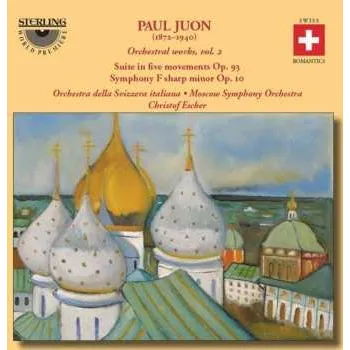 Zahraniční hudba CD Paul Juon: Orchestral Works Vol 2 2017