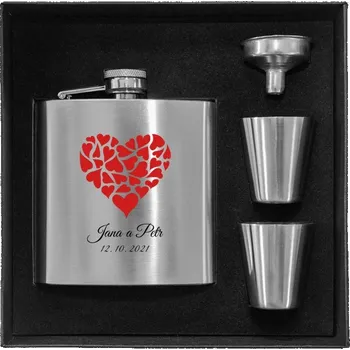 Placatka Placatka v krabičce Srdce se jmény