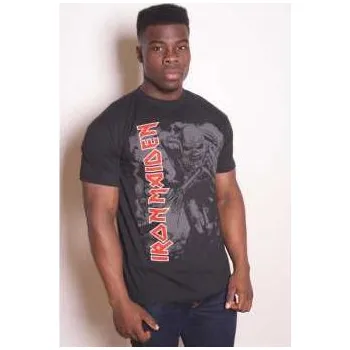 Merch Iron Maiden: Tričko Hi-contrast Trooper M