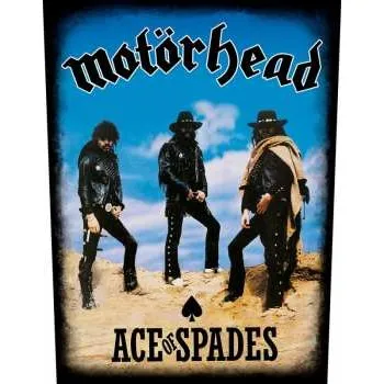 Nášivka Merch Motörhead: Zádová Nášivka Ace Of Spades