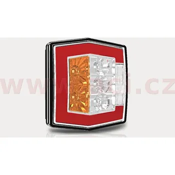 Zadní světlomet zadní světlo LED 99,5x93 mm kabel 1 m, L=P, 9908107