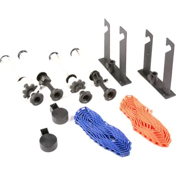 Fotopozadí Držáky s trny pro zavěšení 2 rolí pozadí na zeď, strop a stativ (DPX99)