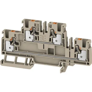 Rozvaděč WEIDMÜLLER Svorka Weidmuller A2T 4 průch.tm.béž. 2539970000